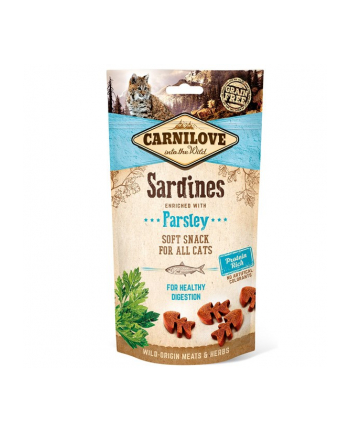 Carnilove Soft Moist Snack Sardine+Parsley kot 50g