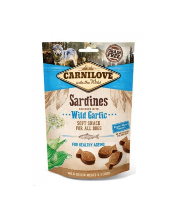 Carnilove Soft MSnack Sardines+WilGarl pies 200g