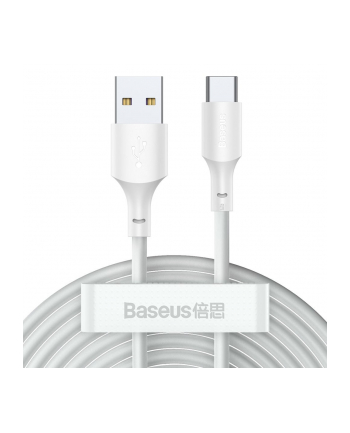 BAS(wersja europejska)S KABEL USB/USB-C SIMPLE WISDOM  40W  5A  15M BIAŁY