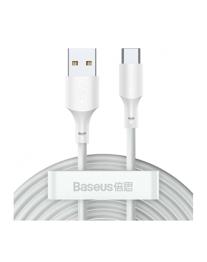 BAS(wersja europejska)S KABEL USB/USB-C SIMPLE WISDOM  40W  5A  15M BIAŁY główny
