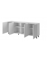 cama meble Komoda PAFOS 200x40x82 biały mat - nr 6