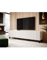 cama meble Szafka RTV PAFOS 200x40x52 biały mat - nr 10