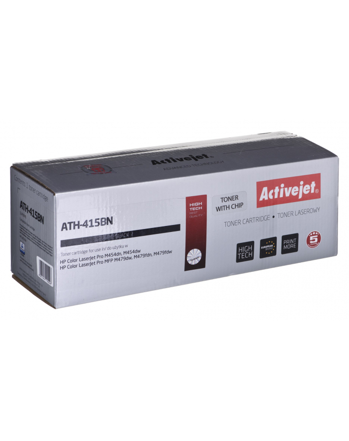 Toner Activejet ATH-415BN (zamiennik HP 415A W2030A; Supreme;  2400 stron; czarny) z chipem główny