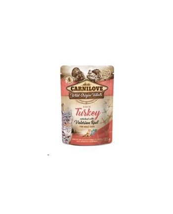 Carnilove Cat Pouch Turkey'Valerian 85g