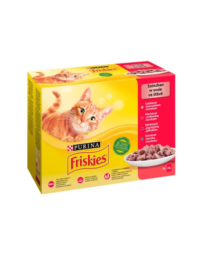 purina nestle FRISKIES MP Mięso 12x85g główny