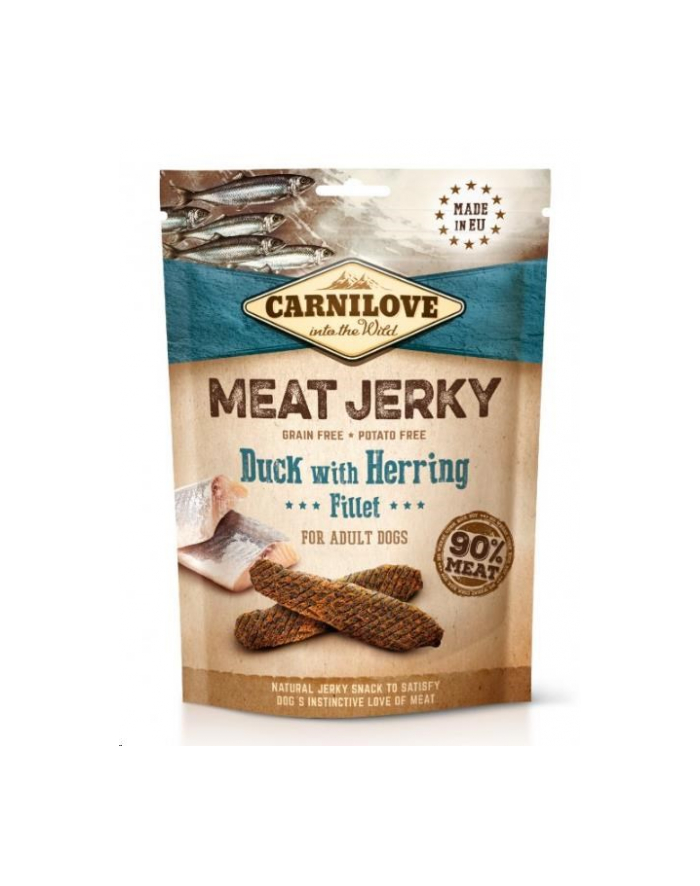 Carnilove Jerky Duck With Herring Fillet 100g główny