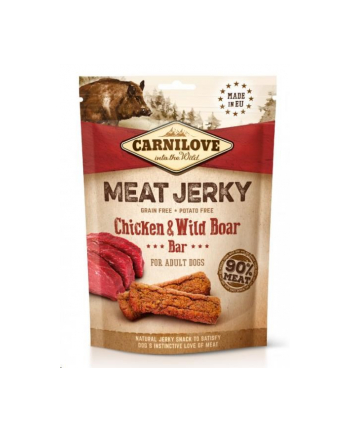 Carnilove Jerky Chicken ' Wild Boar Bar Dog 100g