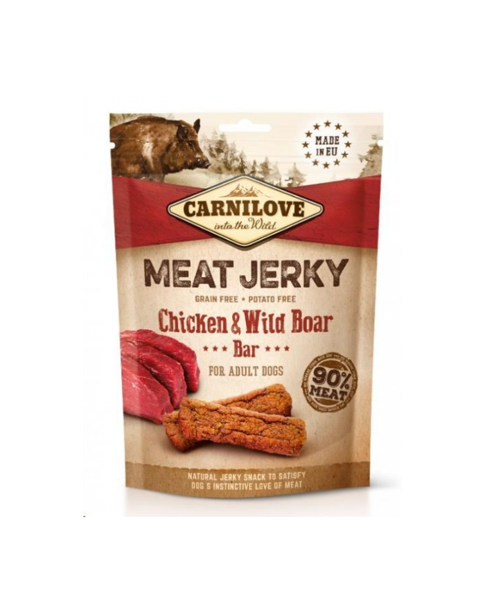 Carnilove Jerky Chicken ' Wild Boar Bar Dog 100g główny