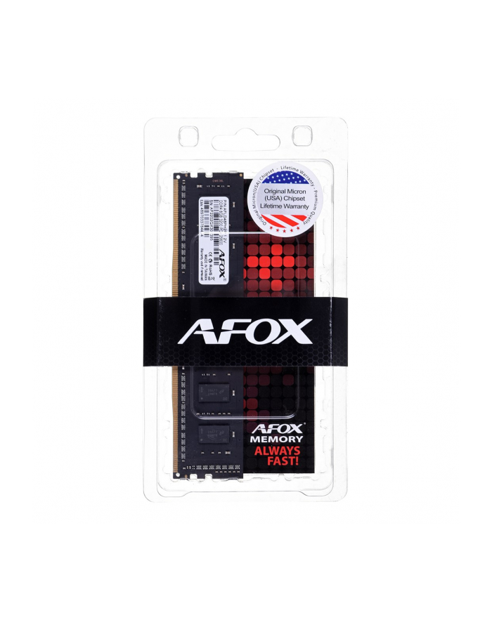AFOX DDR4 8GB 3200MHZ MICRON CHIP CL22 XMP2 RANK1 X4 AFLD48PH2P główny