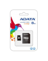 ADATA MicroSD karta 8GB (SDHC) Class4 + SD adapter - nr 13