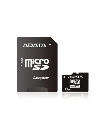 ADATA MicroSD karta 8GB (SDHC) Class4 + SD adapter