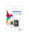 ADATA MicroSD karta 8GB (SDHC) Class4 + SD adapter - nr 9