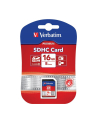 VERBATIM SecureDigital SDHC Class10 16GB - nr 25