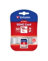 VERBATIM SecureDigital SDHC Class10 16GB - nr 16
