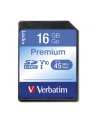 VERBATIM SecureDigital SDHC Class10 16GB - nr 27