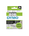 TAŚMA DYMO D1- 12MM X 7M CZARNY/PRZEZROCZYSTY (45010) - nr 49