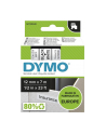 TAŚMA DYMO D1- 12MM X 7M CZARNY/BIAŁY (45013) - nr 43