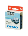 TAŚMA DYMO D1- 19MM X 7M CZARNY/BIAŁY (45803) - nr 76