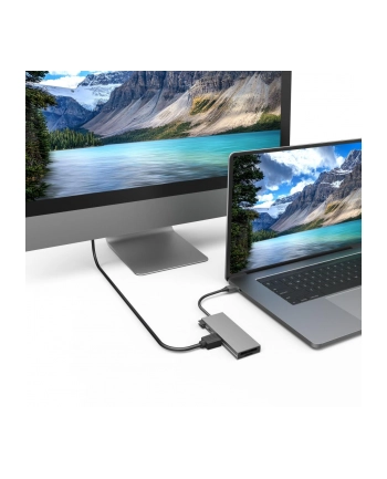 Hama Multiport Usb-C 2Xusb-A 3.2 1Xtyp-C 1Xhdmi + Czytnik Kolor Szary