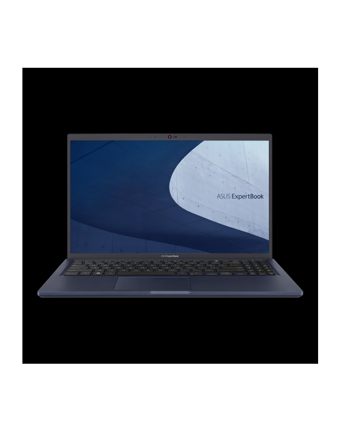 Notebook Asus ExpertBook B1 B1500 15.6 '', LCD, FHD, Intel Core i3, i3-1115G4, HDD: 8 GB, DDR4, SSD 512 GB, Intel UHD Graphics, Windows 10 Pro, Gwarancja 36 m / Star Black główny