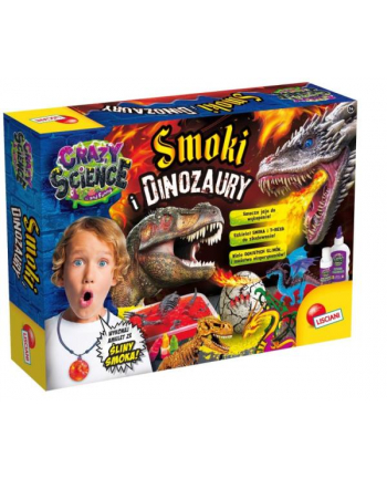lisciani giochi Crazy Science Smoki i dinozaury 89390 LISCIANI