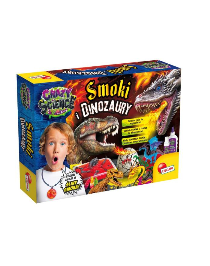 lisciani giochi Crazy Science Smoki i dinozaury 89390 LISCIANI główny