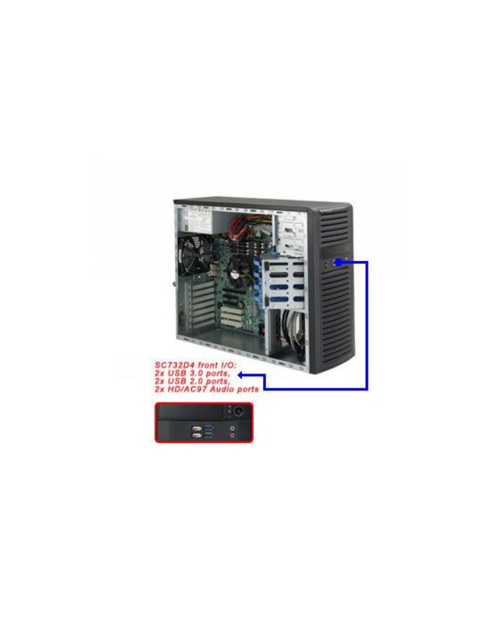 OBUDOWA SERWEROWA SUPERMICRO CSE-732I-R600B główny