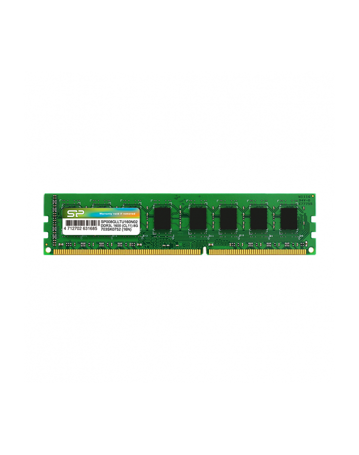 Pamięć RAM Silicon Power DDR3 4GB (1x4GB) 1600MHz CL11 135V Low Voltage UDIMM główny