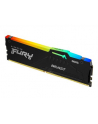 kingston Pamięć DDR5 Fury Beast RGB 16GB(1*16GB)/4800 CL38 - nr 10