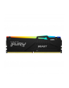 kingston Pamięć DDR5 Fury Beast RGB 16GB(1*16GB)/4800 CL38 - nr 20