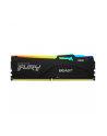 kingston Pamięć DDR5 Fury Beast RGB 16GB(1*16GB)/4800 CL38 - nr 7