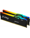 kingston Pamięć DDR5 Fury Beast RGB 16GB(2*8GB)/4800 CL38 - nr 16