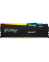 kingston Pamięć DDR5 Fury Beast RGB 32GB(2*16GB)/4800 CL38 - nr 13