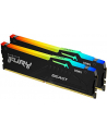 kingston Pamięć DDR5 Fury Beast RGB 32GB(2*16GB)/4800 CL38 - nr 23