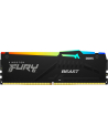 kingston Pamięć DDR5 Fury Beast RGB 32GB(1*32GB)/5200 CL40 - nr 13