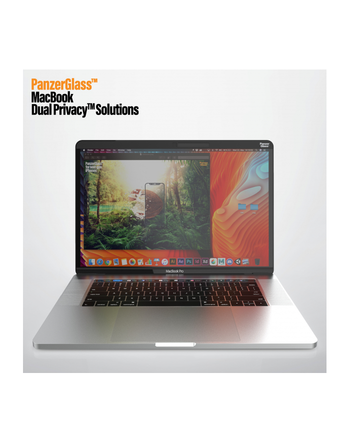 Panzerglass Folia Ochronna Magnetic Privacy Do 15″ Macbook Pro 0518 (518) główny