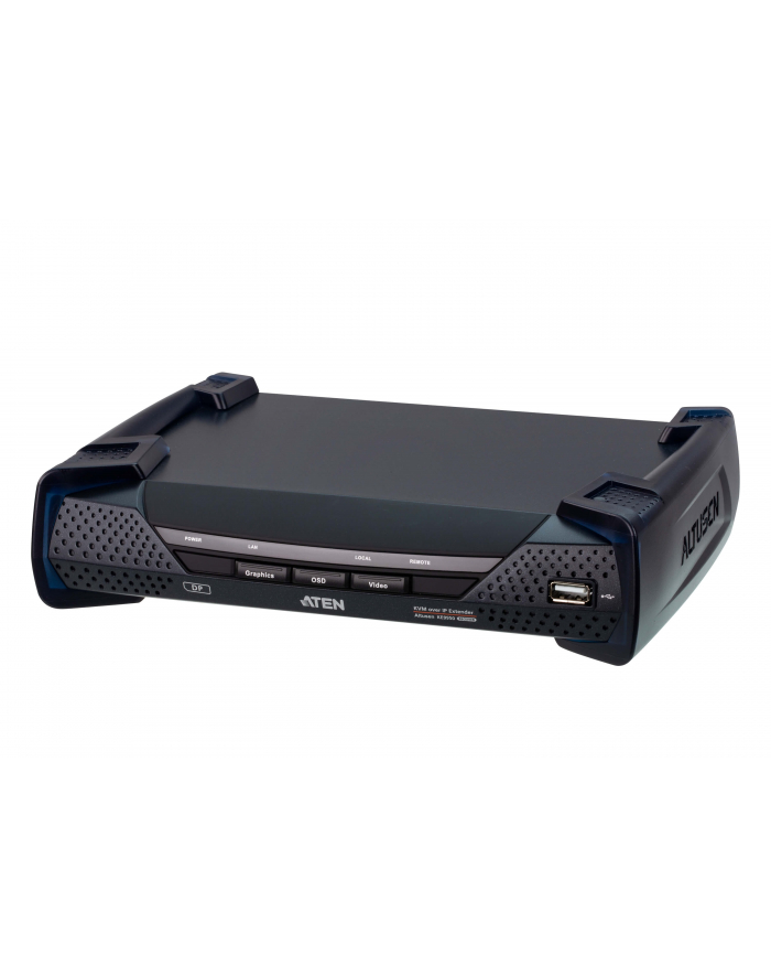 ATEN 4K DisplayPort Single Display KVM over IP Extender (Reciever) KE9950R-AX-G główny