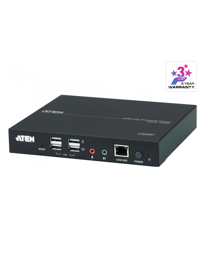 ATEN  HDMI KVM OVER IP CONSOLE STATION (KA8280AXG) główny