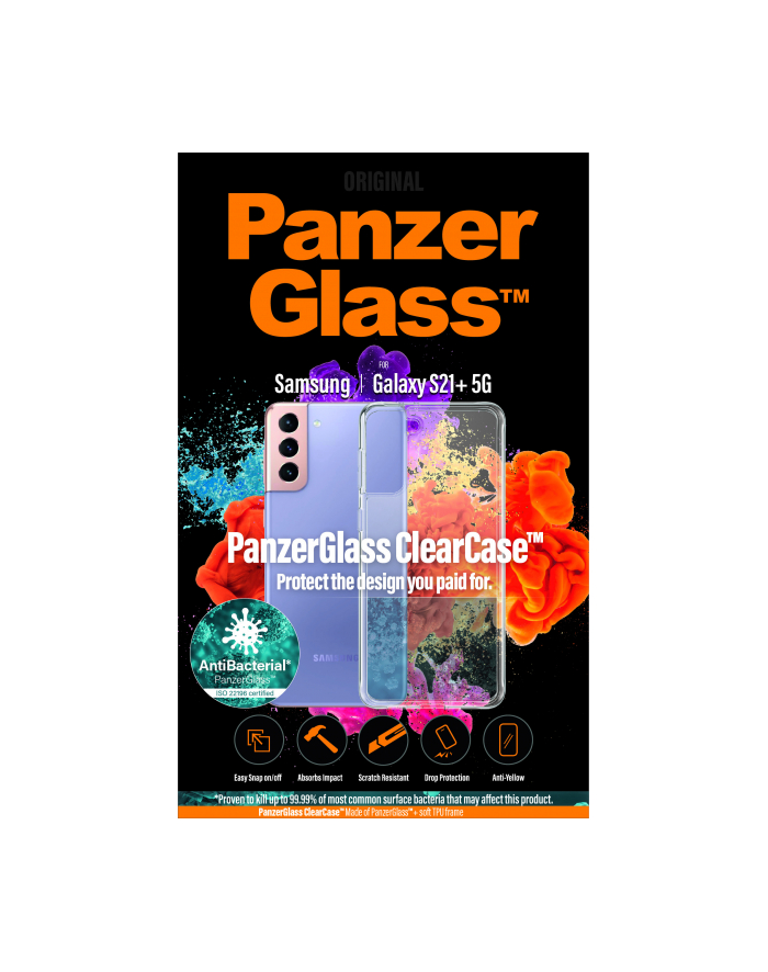 Panzerglass PanzerGlass ClearCase for Samsung Galaxy S21+ AB (259) główny