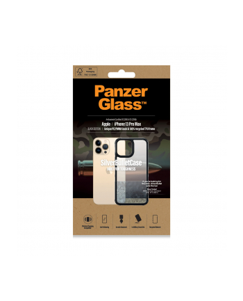 PanzerGlass Apple iPhone 13 Pro Max AntiBacterial Bulky ClearCase - Black