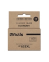 Tusz Actis KH-653BKR (zamiennik HP 653XL 3YM75AE; Premium; 20ml; 575 stron; czarny) - nr 1