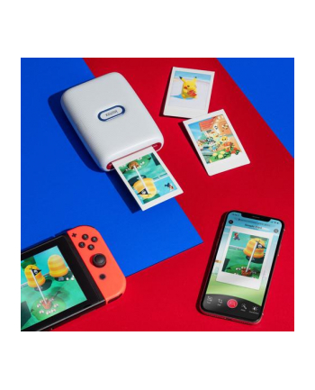 Fujifilm Instax mini Link Ash White + Pokemon Pikachu Silicone Case (16719756) nr 1