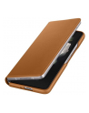 Samsung Leather Flip Cover do Galaxy Z Fold3 Beżowy (EF-FF926LAEGWW) - nr 2