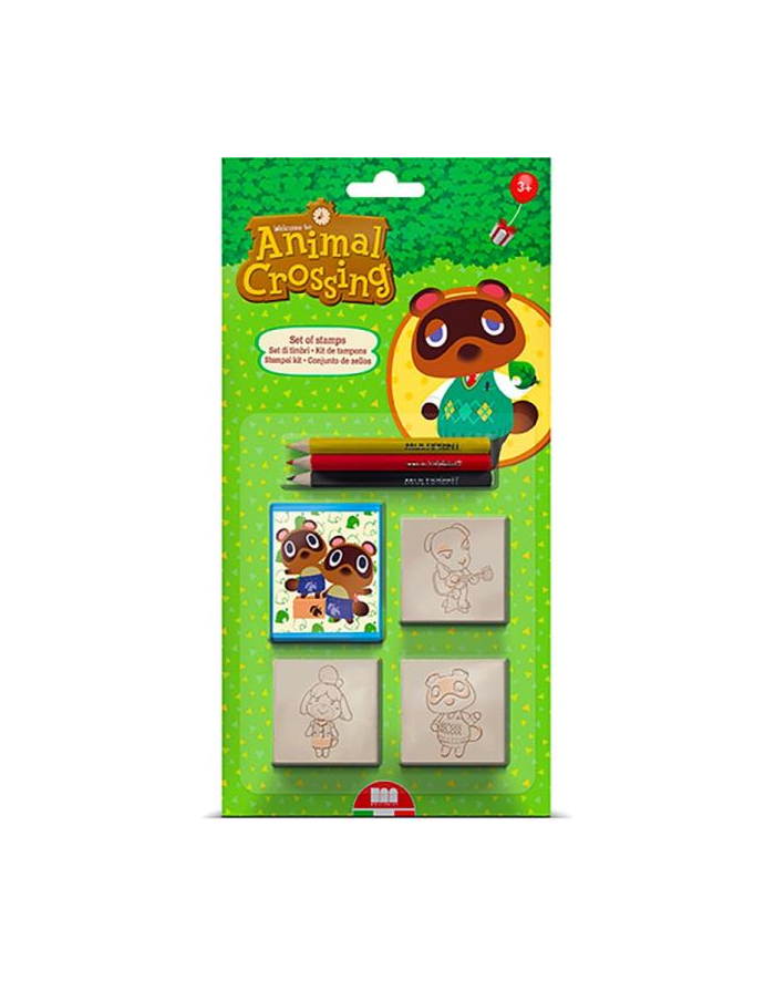 dante Pieczątki Animal Crossing blister 3 szt 031050 Multiprint główny