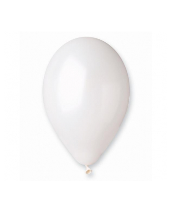 Balon G110 metaliczne 12''; perłowo-białe 29/100szt Godan