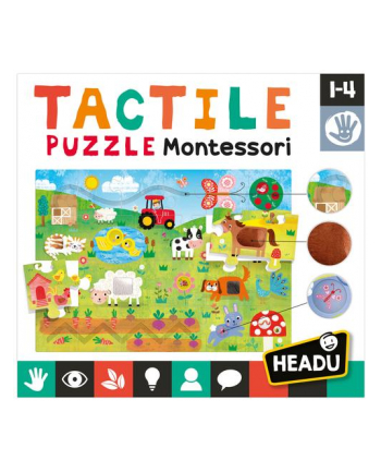 HEADU Montessori Puzzle sensoryczne 23592