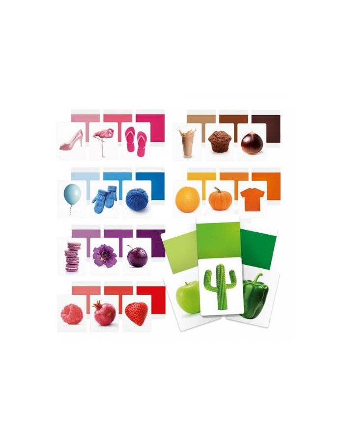 HEADU Montessori karty kolory wiek 2-5 27859 główny