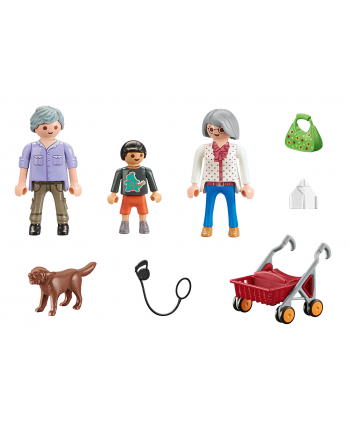 PLAYMOBIL Dziadkowie z wnuczkiem 70990