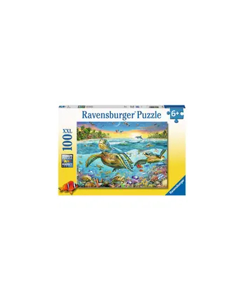ravensburger RAV puzzle 100 XXL Żółwie 12942