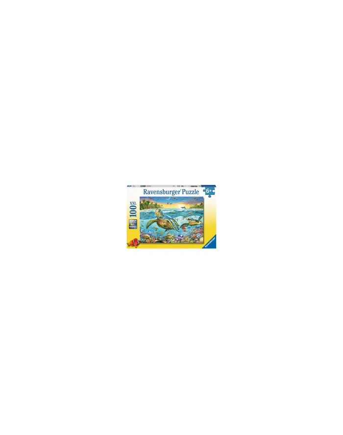ravensburger RAV puzzle 100 XXL Żółwie 12942 główny